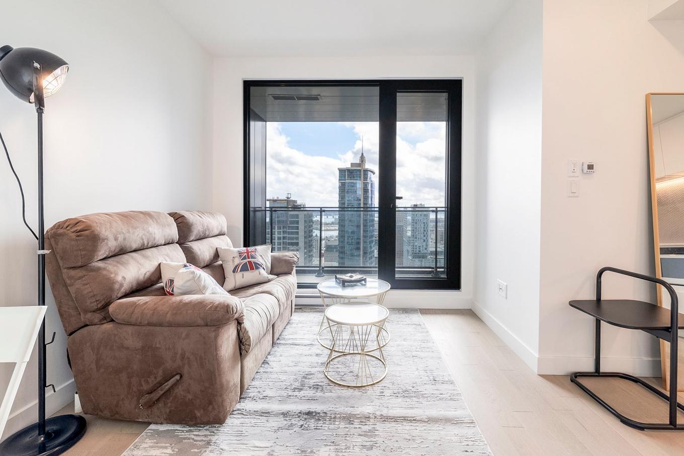 Salon - 3509-1245 Rue De Bleury, Montréal (Ville-Marie), QC - Indoor Photo Showing Living Room