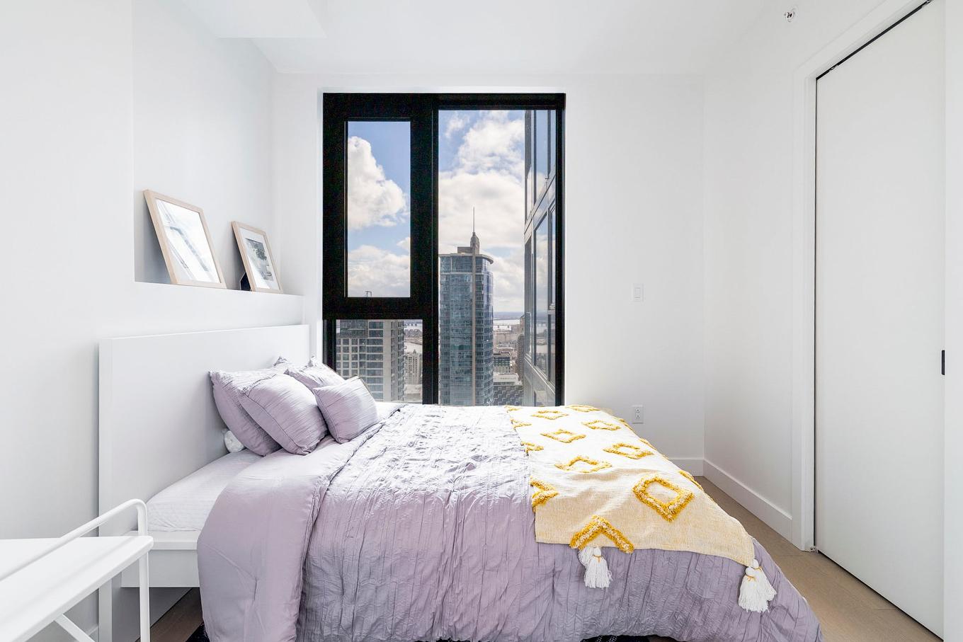 Chambre à coucher - 3509-1245 Rue De Bleury, Montréal (Ville-Marie), QC - Indoor Photo Showing Bedroom