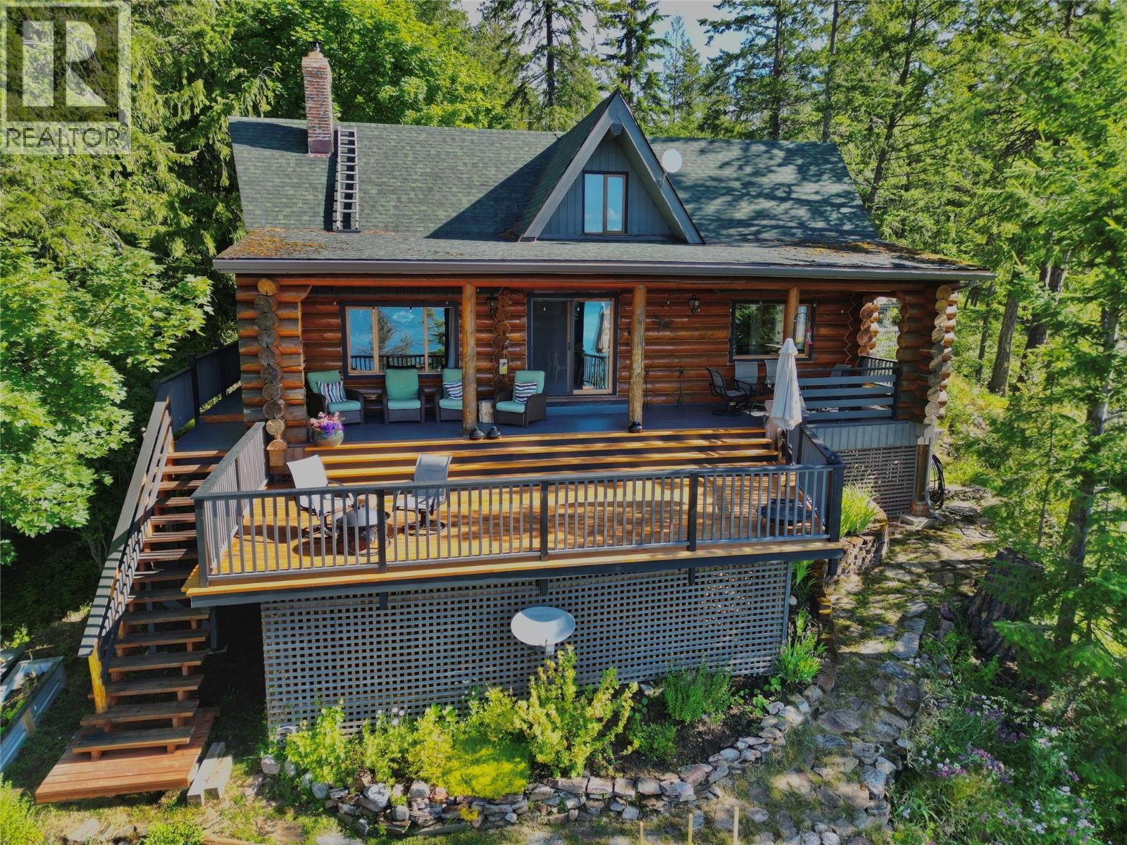 4258 31 Highway, Ainsworth, BC - Outdoor With Deck Patio Veranda