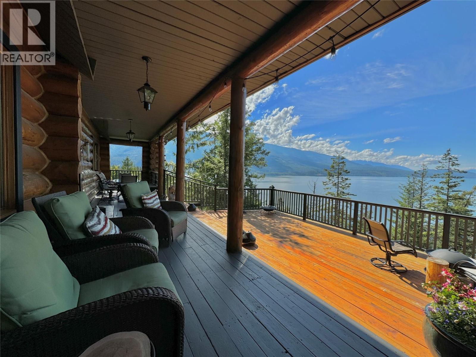 4258 31 Highway, Ainsworth, BC - Outdoor With Body Of Water With Deck Patio Veranda With View With Exterior