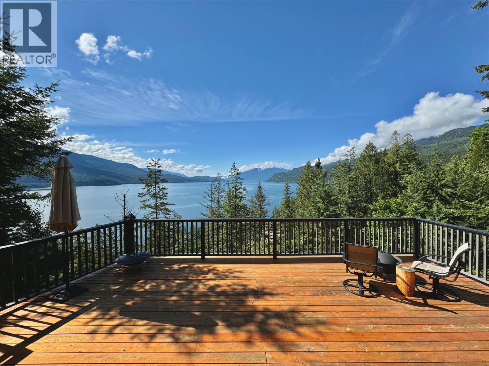 4258 31 Highway, Ainsworth, BC - Outdoor With Body Of Water With Deck Patio Veranda With View