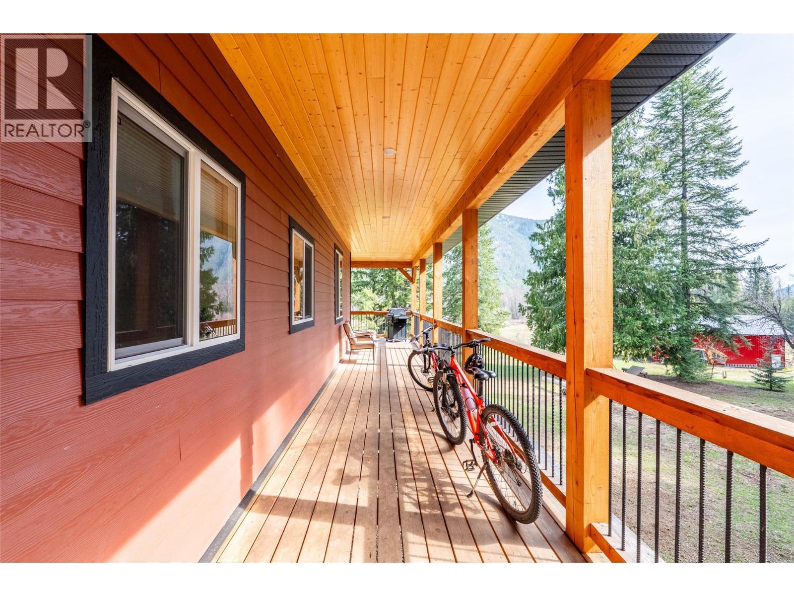 8774 6 Highway, Salmo, BC - Outdoor With Deck Patio Veranda With Exterior