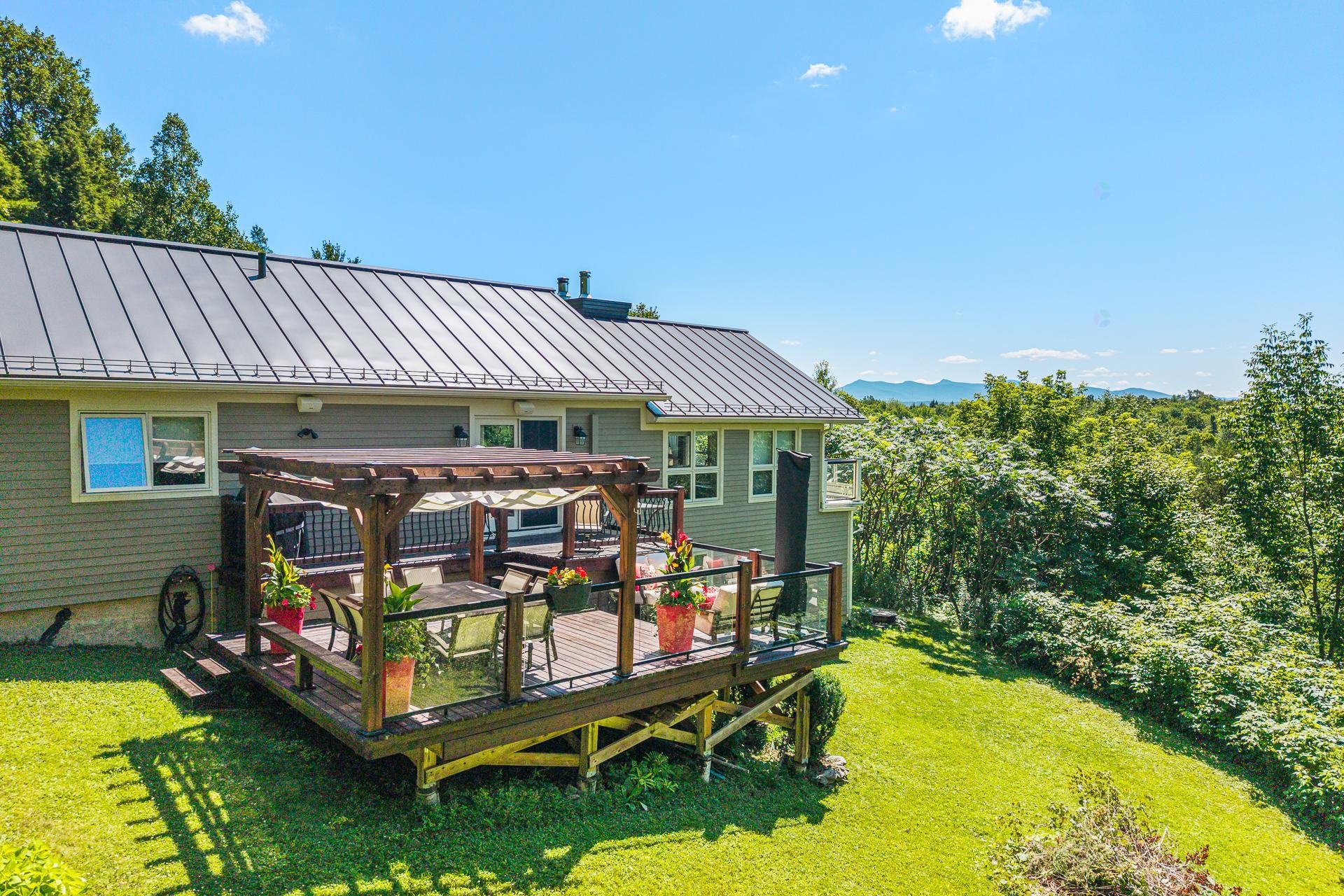 Balcony - 1573 Ch. Jordan, Dunham, QC - Outdoor