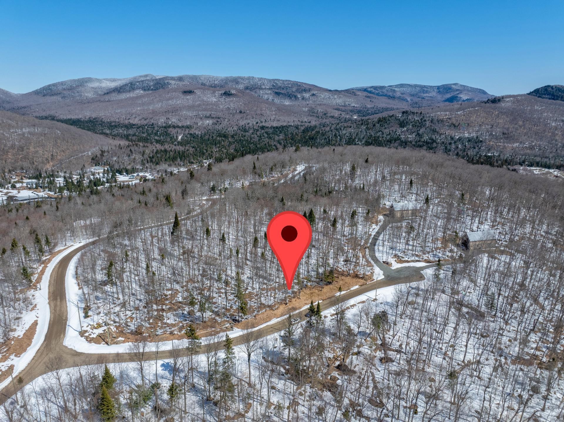 Aerial View - 25-Ch. Du Pinson, Val-Des-Lacs, QC