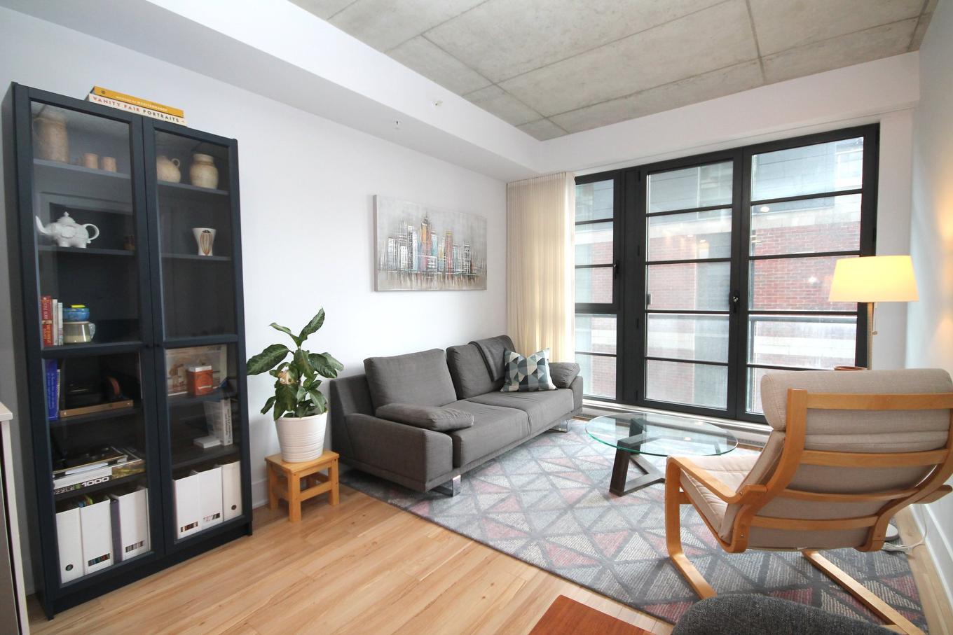 Salon - 813-1320 Rue Olier, Montréal (Le Sud-Ouest), QC - Indoor Photo Showing Living Room