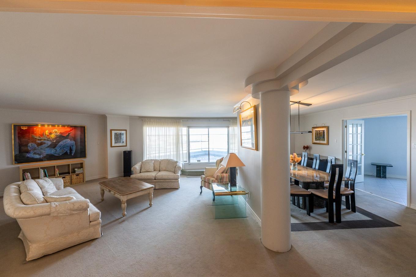 Salon - 1604-795 Rue Muir, Montréal (Saint-Laurent), QC - Indoor Photo Showing Living Room