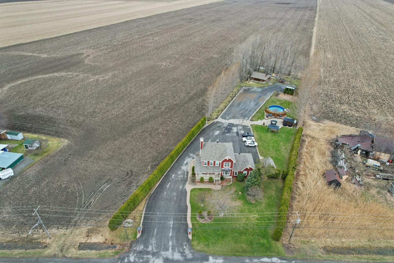 Aerial photo - 1339 Boul. St-Jean-Baptiste, Mercier, QC - Outdoor With View