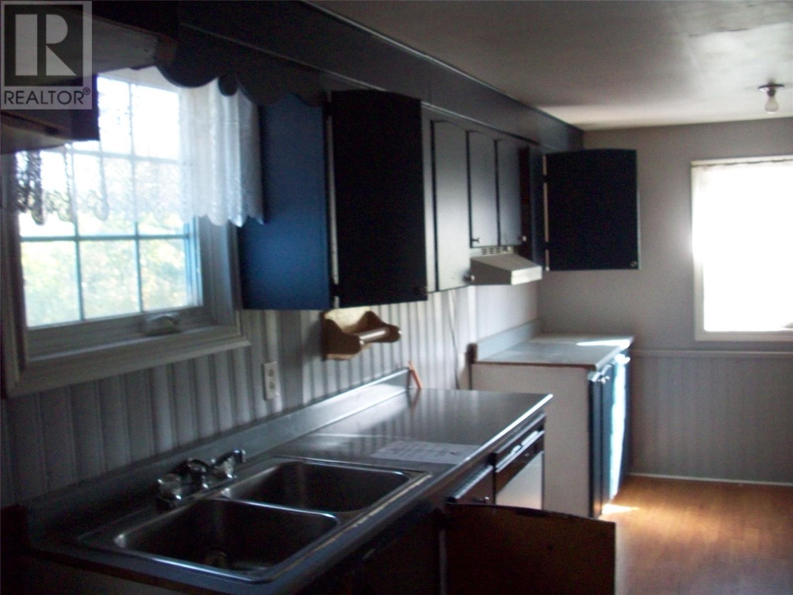 0 Moores Cove Road, Cottrells Cove, NL - Indoor Photo Showing Kitchen With Double Sink