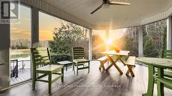 screened in porch -