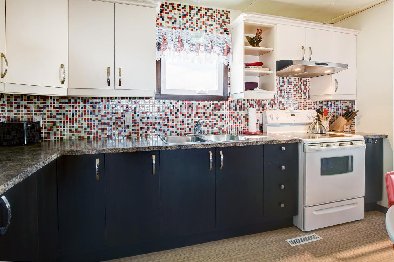 Kitchen - 75 Rue De La Cascade, Saint-Côme, QC - Indoor Photo Showing Kitchen With Double Sink