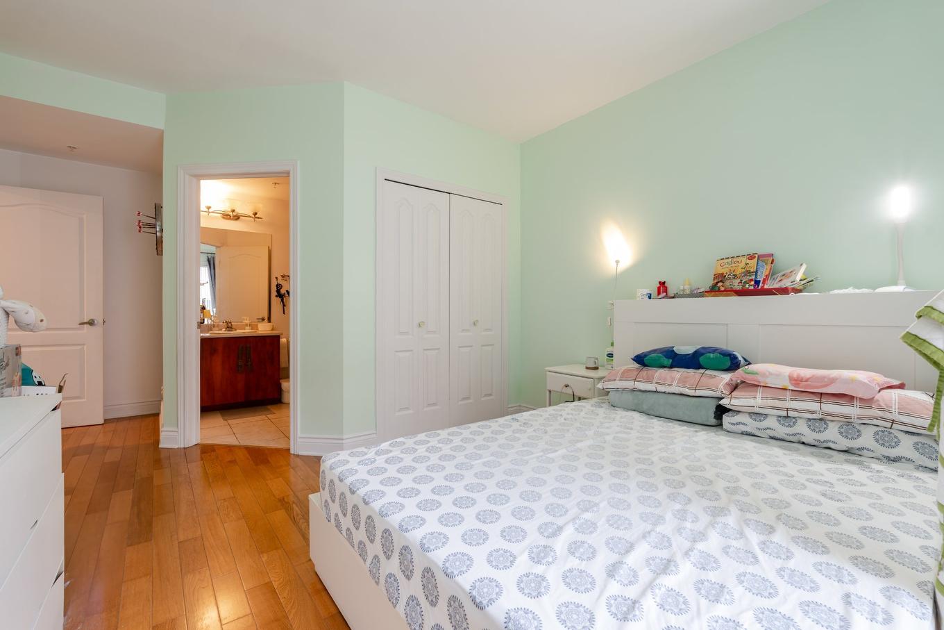 Chambre à coucher principale - 308-995 Rue Jules-Poitras, Montréal (Saint-Laurent), QC - Indoor Photo Showing Bedroom