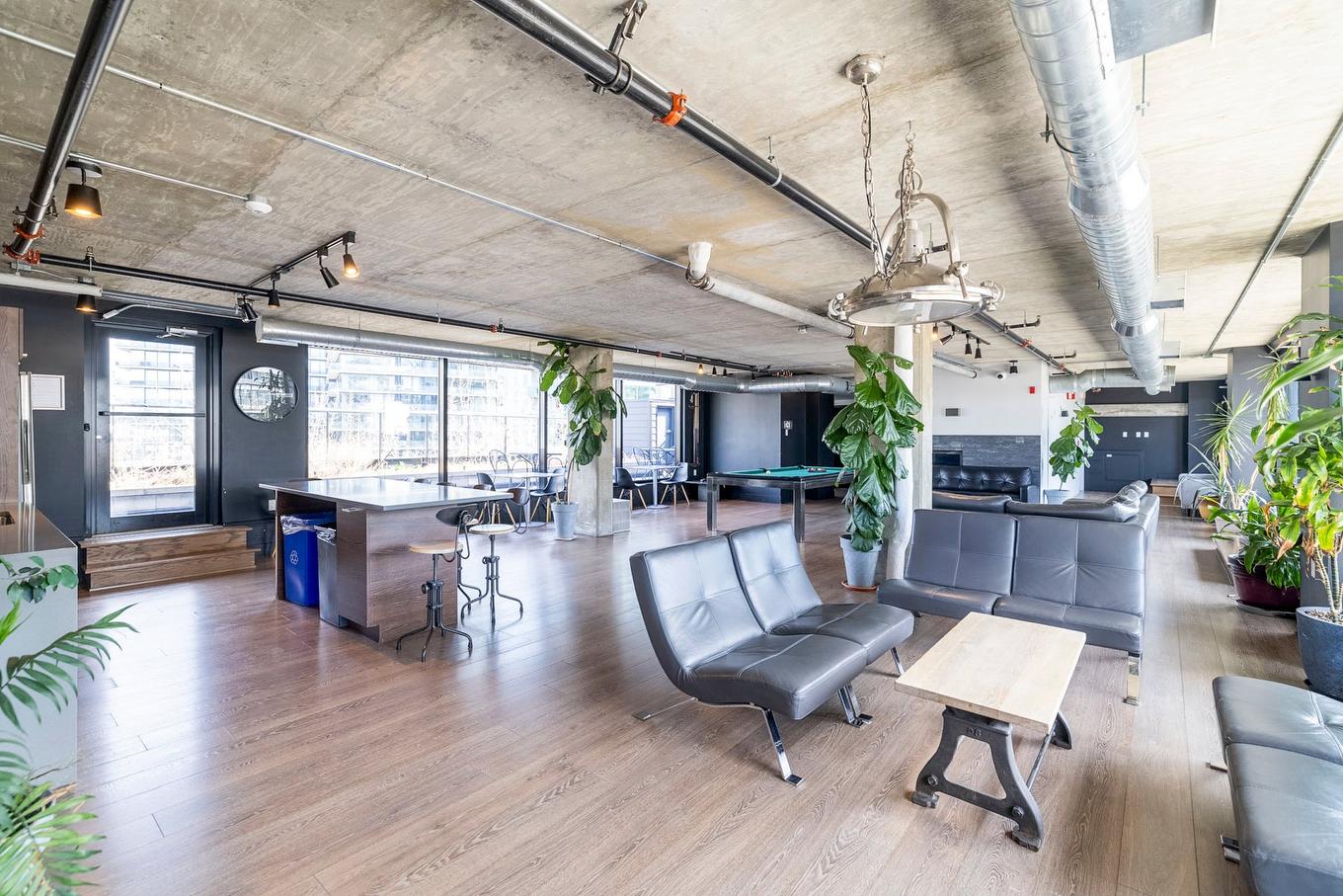 Salle communautaire - 511-225 Rue De La Montagne, Montréal (Le Sud-Ouest), QC - Indoor