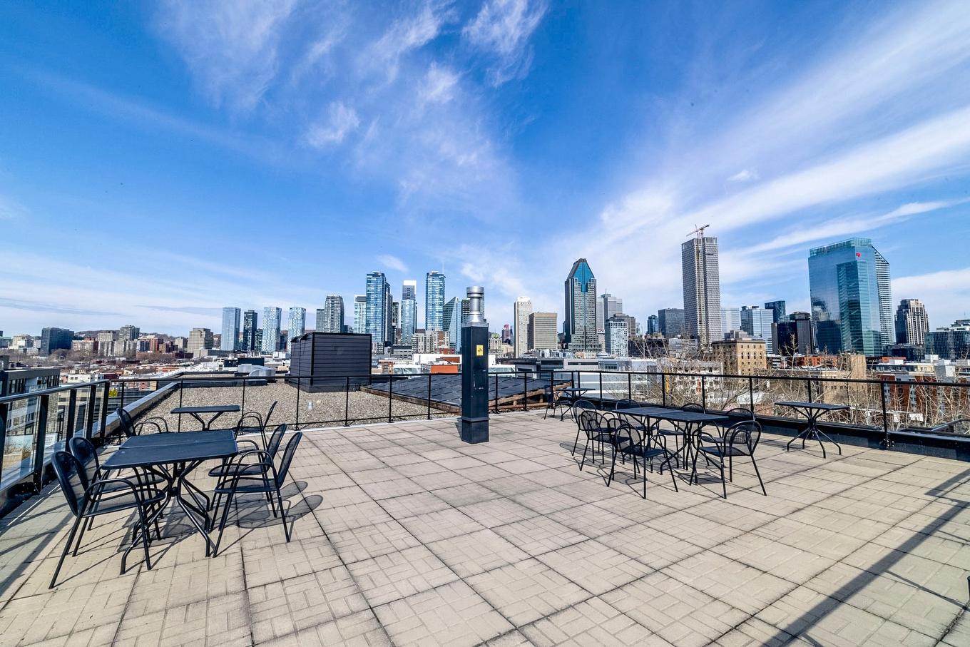 Terrasse - 511-225 Rue De La Montagne, Montréal (Le Sud-Ouest), QC - Outdoor With View