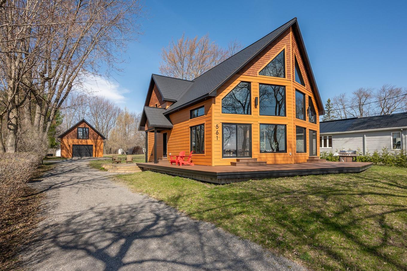 Frontage - 561 Av. De Venise O., Venise-En-Québec, QC - Outdoor With Deck Patio Veranda