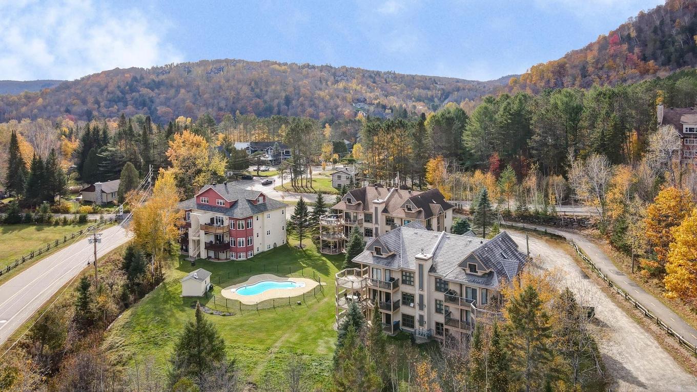 Aerial photo - 2-107 Ch. De L'Érablière, Mont-Tremblant, QC - Outdoor With View