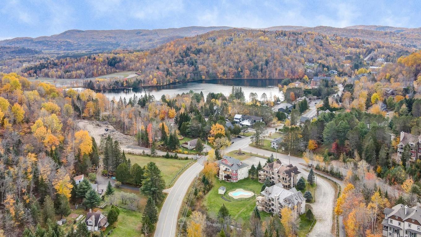 Aerial photo - 2-107 Ch. De L'Érablière, Mont-Tremblant, QC - Outdoor With Body Of Water With View