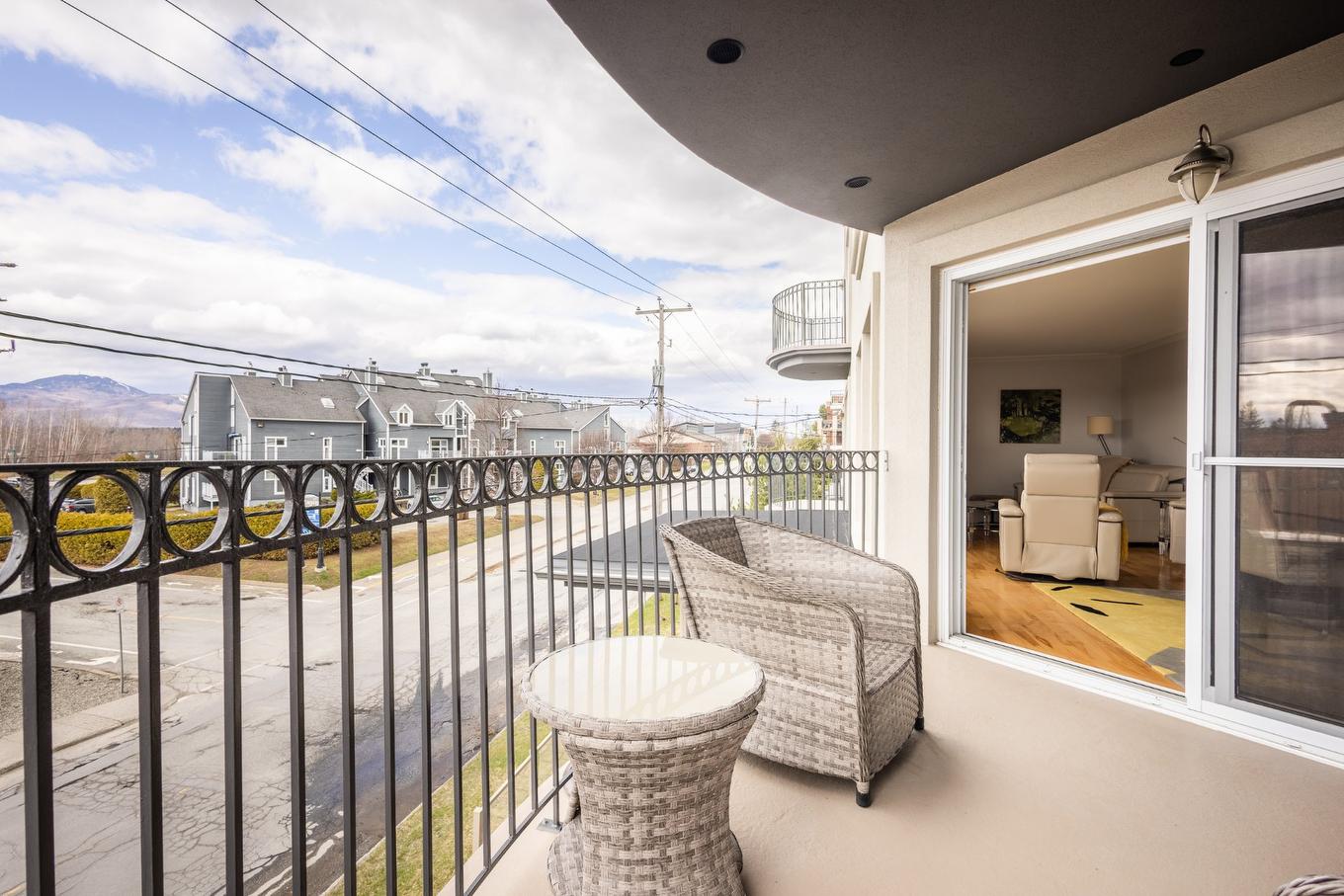 Balcony - 4-300 Rue Du Moulin, Magog, QC - Outdoor With Exterior