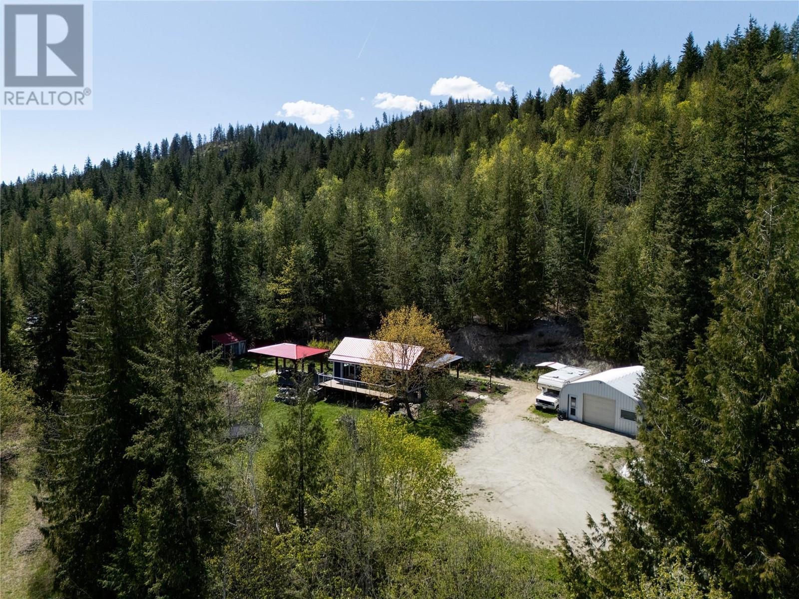 6740 Highway 97A Highway, Grindrod, BC - Outdoor With View