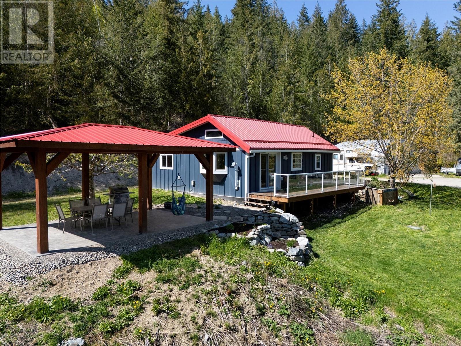 6740 Highway 97A Highway, Grindrod, BC - Outdoor With Deck Patio Veranda