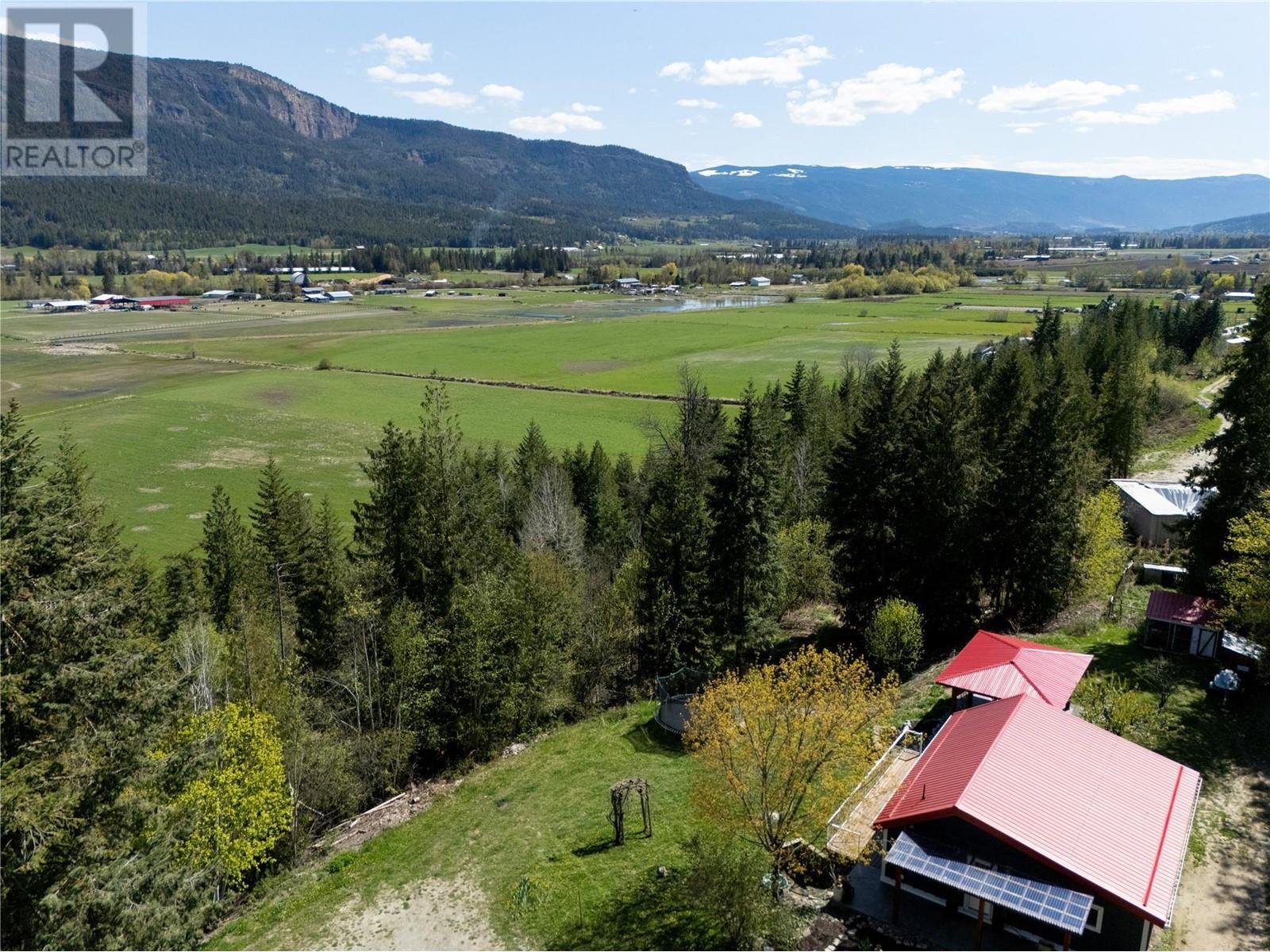6740 Highway 97A Highway, Grindrod, BC - Outdoor With View