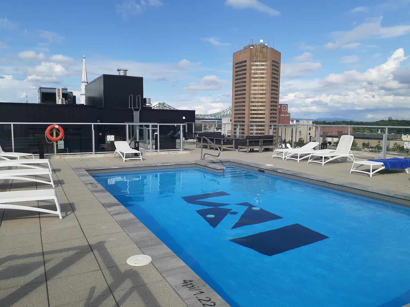 Piscine - 201-1170 Rue Montcalm, Montréal (Ville-Marie), QC - Outdoor With In Ground Pool