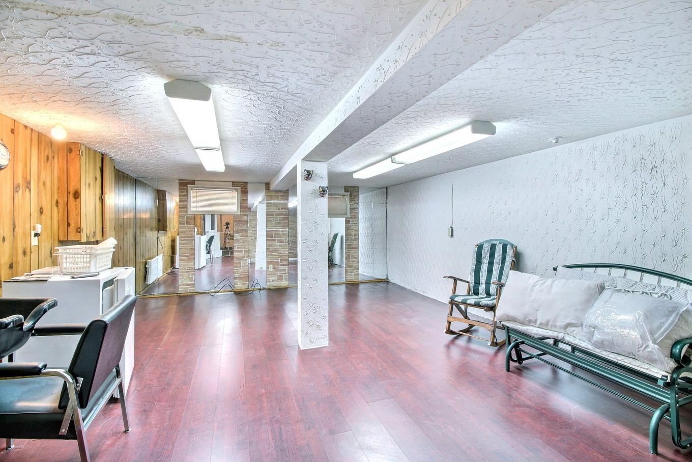 Family room - 158 Rue Perreault O., Rouyn-Noranda, QC - Indoor Photo Showing Gym Room