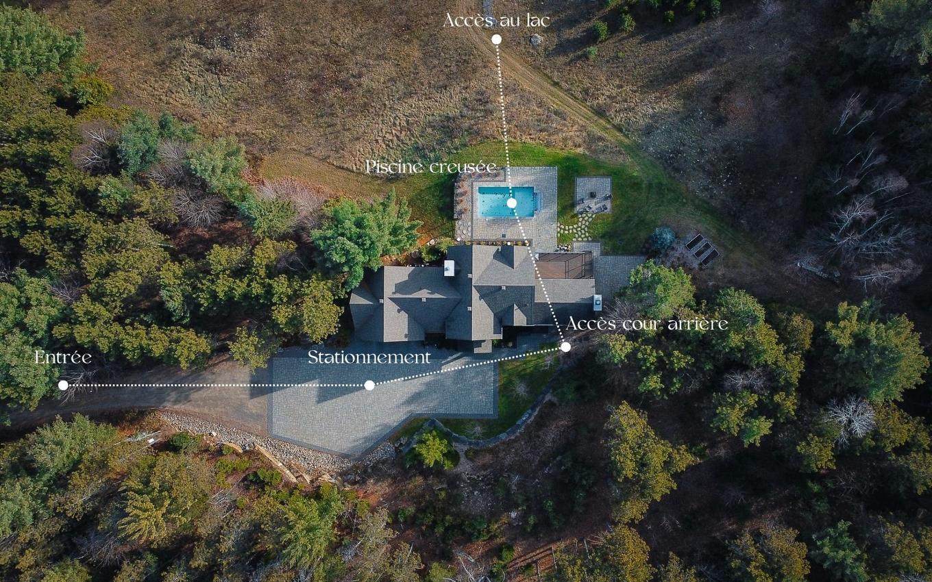 Aerial photo - 5 Rue Champoux, Sainte-Béatrix, QC - Outdoor With View