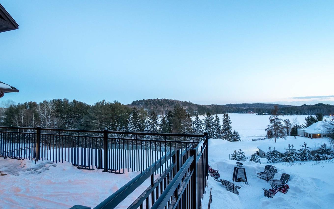 Patio - 5 Rue Champoux, Sainte-Béatrix, QC - Outdoor With Body Of Water With View