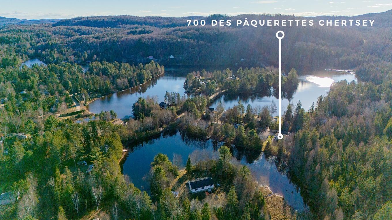 Vue d'ensemble - 700 Rue Des Pâquerettes, Chertsey, QC - Outdoor With Body Of Water With View