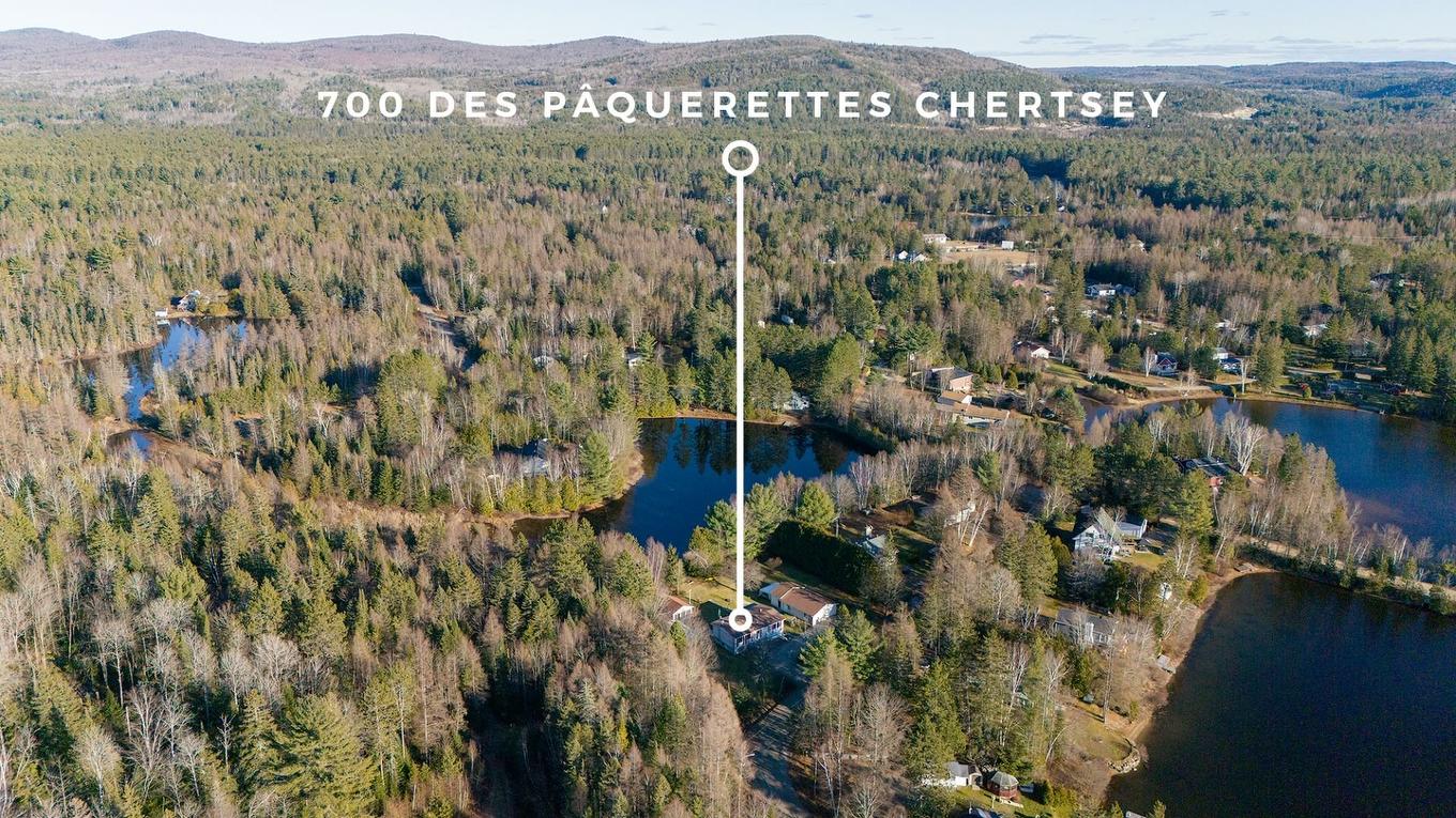 Vue d'ensemble - 700 Rue Des Pâquerettes, Chertsey, QC - Outdoor With Body Of Water With View