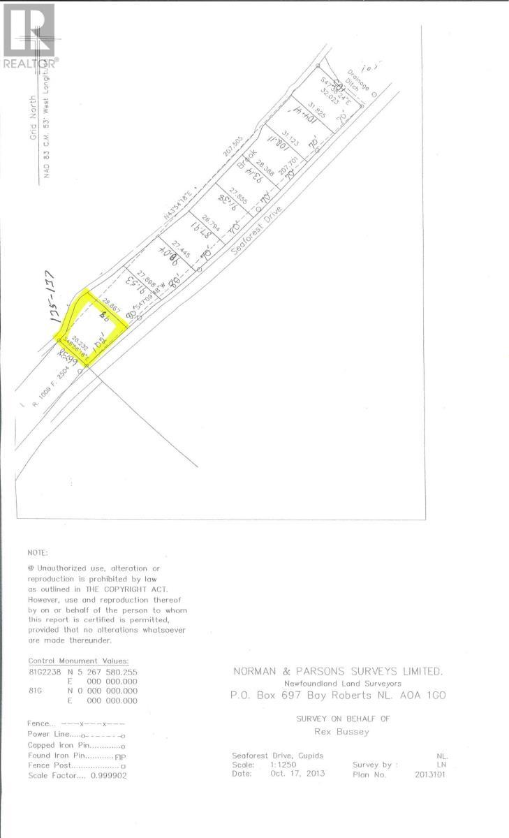 135 - 137 Seaforest Drive, Cupids, NL