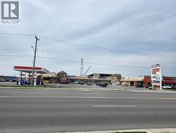 In a busy, prominent mountain plaza -