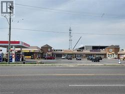 Lots of vehicle and foot traffice -