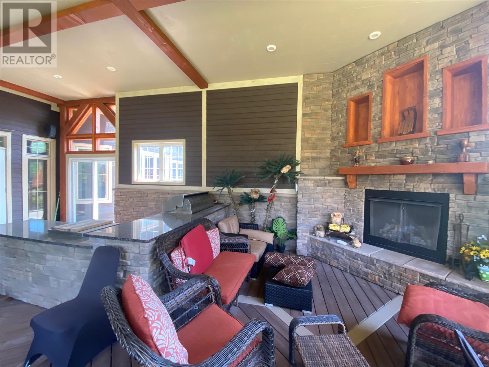 155 Hansen Highway, Stephenville, NL - Indoor Photo Showing Living Room With Fireplace