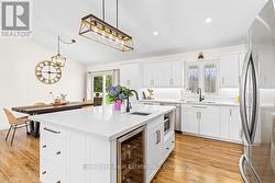 Large central island -