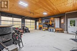 Attached double garage -