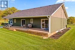 Back Deck w/o from Primary Bdrm & Dining Rm -