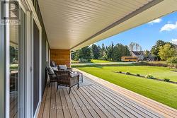 Lots of shaded seating -