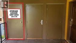 Private Storage Locker With Unit -