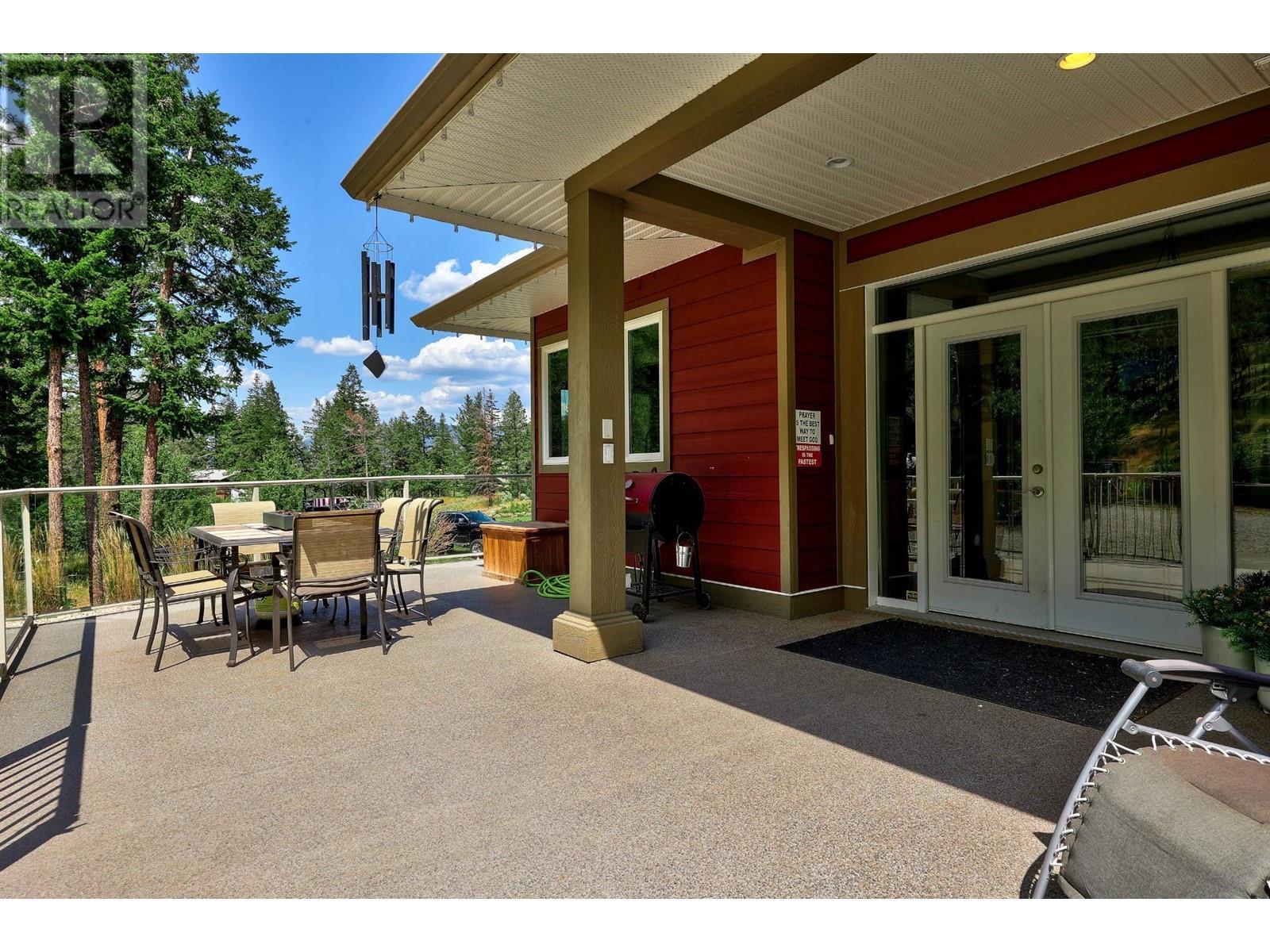 2555 Pratt Road, Kamloops, BC - Outdoor With Deck Patio Veranda With Exterior