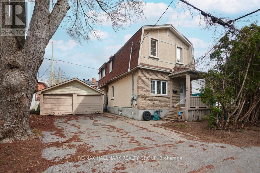 Duplexed property and detached double garage - 189 Devonshire Place, Ottawa, ON
