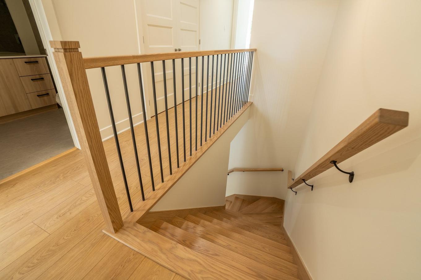 Staircase - 10867 Av. Leblanc, Montréal (Montréal-Nord), QC - Indoor Photo Showing Other Room