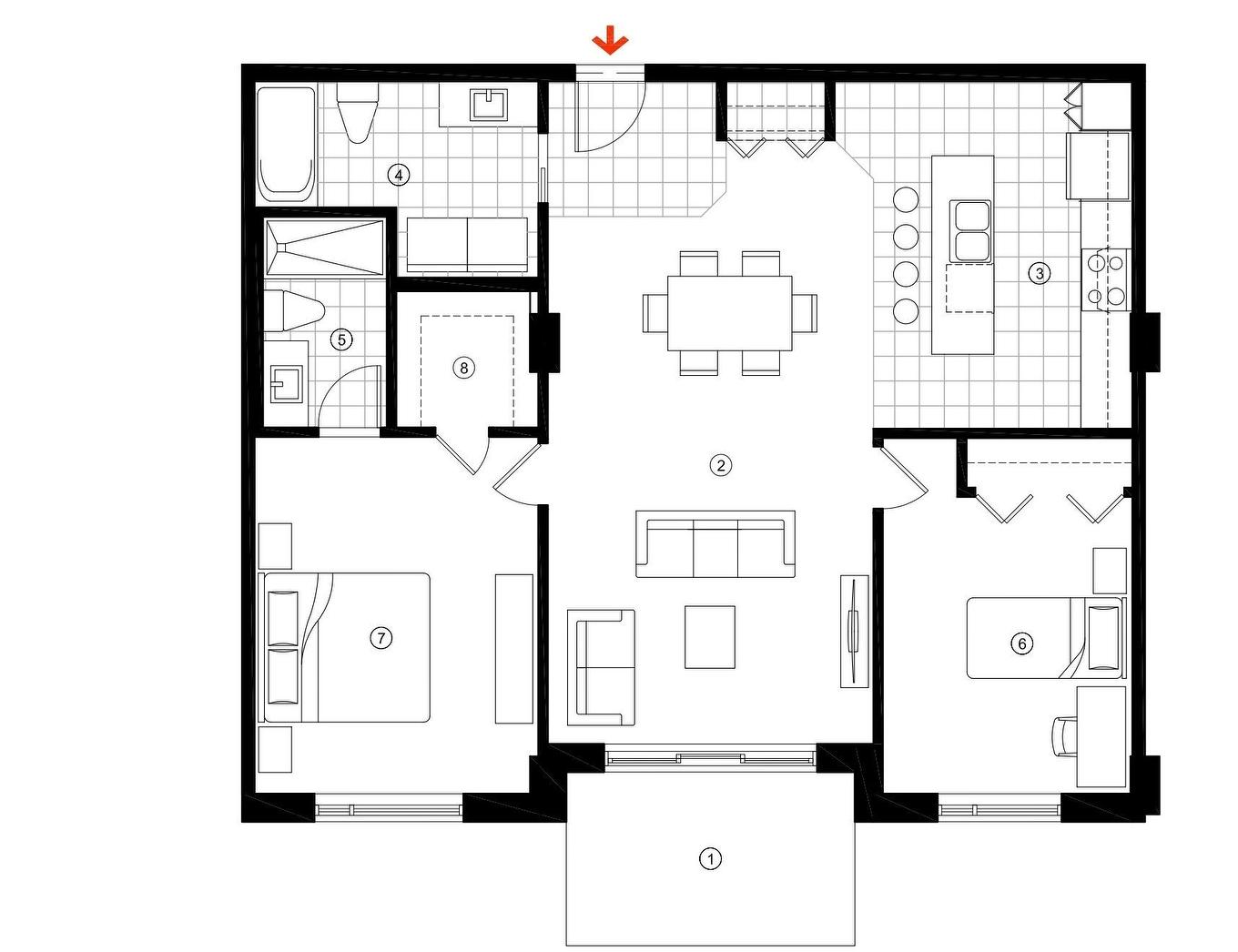 Drawing (sketch) - 309-244 Boul. Hymus, Pointe-Claire, QC - Other