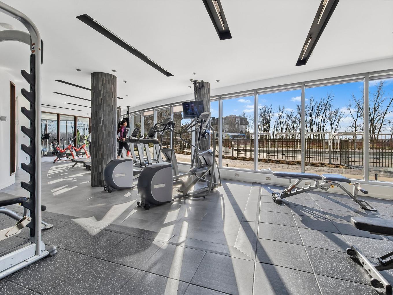 Salle d'exercice - 206-100 Rue André-Prévost, Montréal (Verdun/Île-Des-Soeurs), QC - Indoor Photo Showing Gym Room