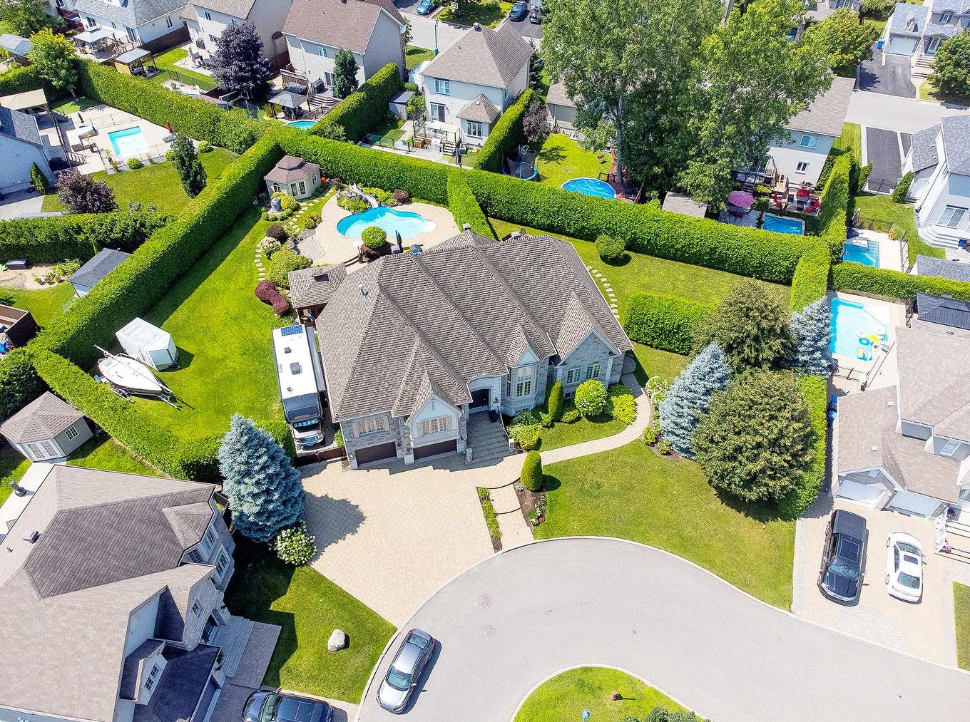 Vue d'ensemble - 270 - 280 Place De Rochefort, Mascouche, QC - Outdoor With View