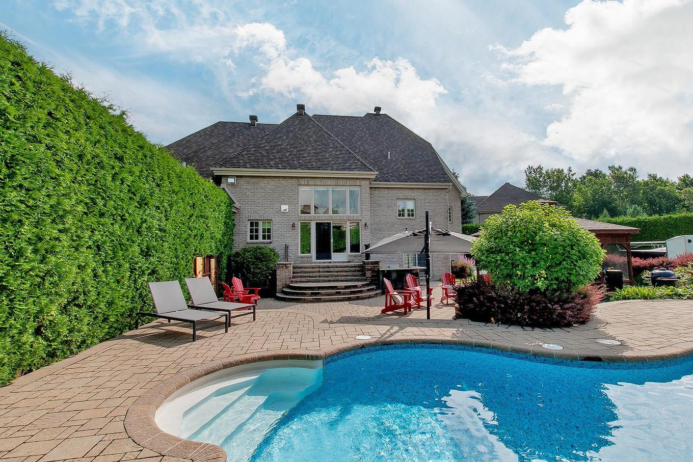 Piscine - 270 - 280 Place De Rochefort, Mascouche, QC - Outdoor With In Ground Pool
