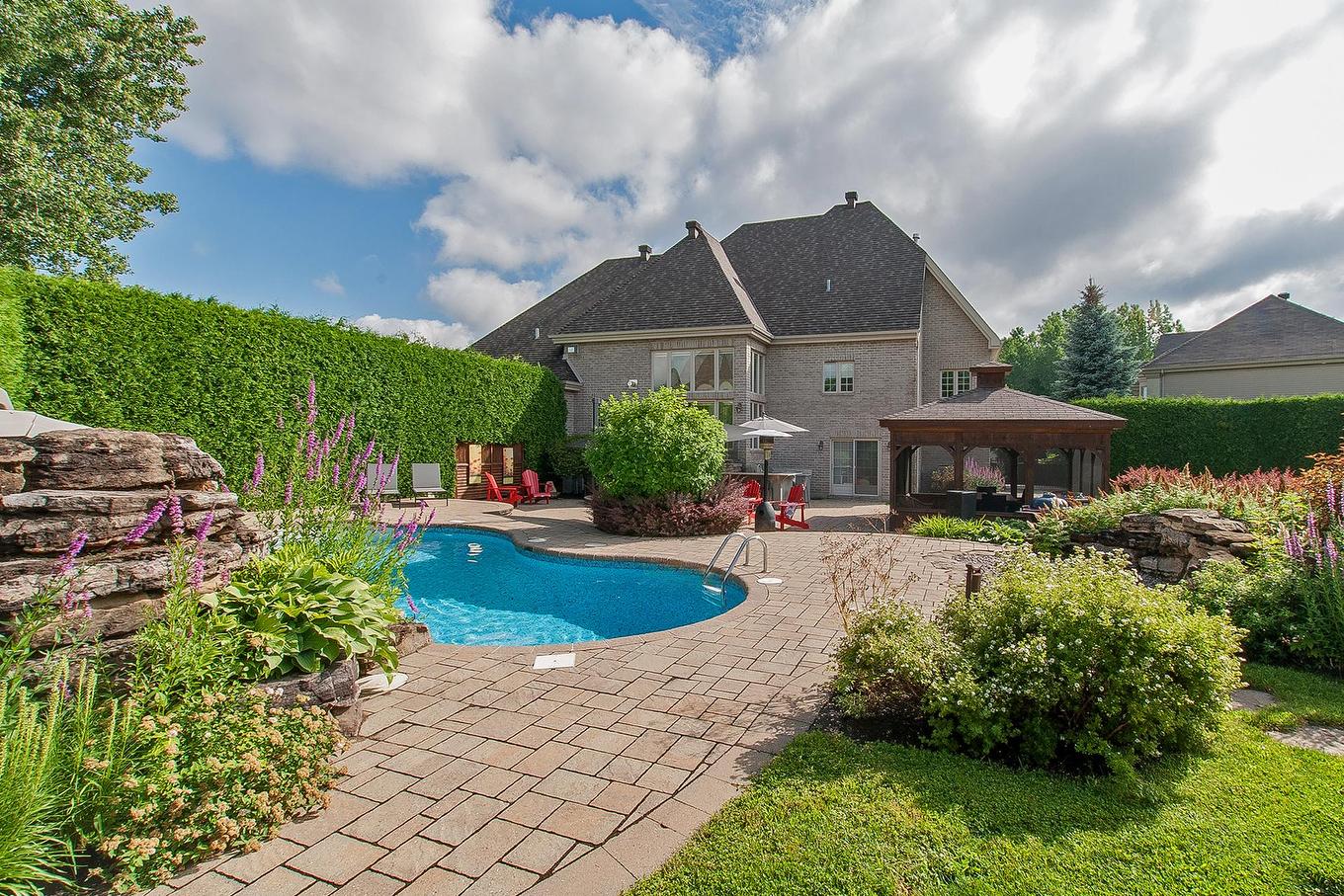 Piscine - 270 - 280 Place De Rochefort, Mascouche, QC - Outdoor With In Ground Pool