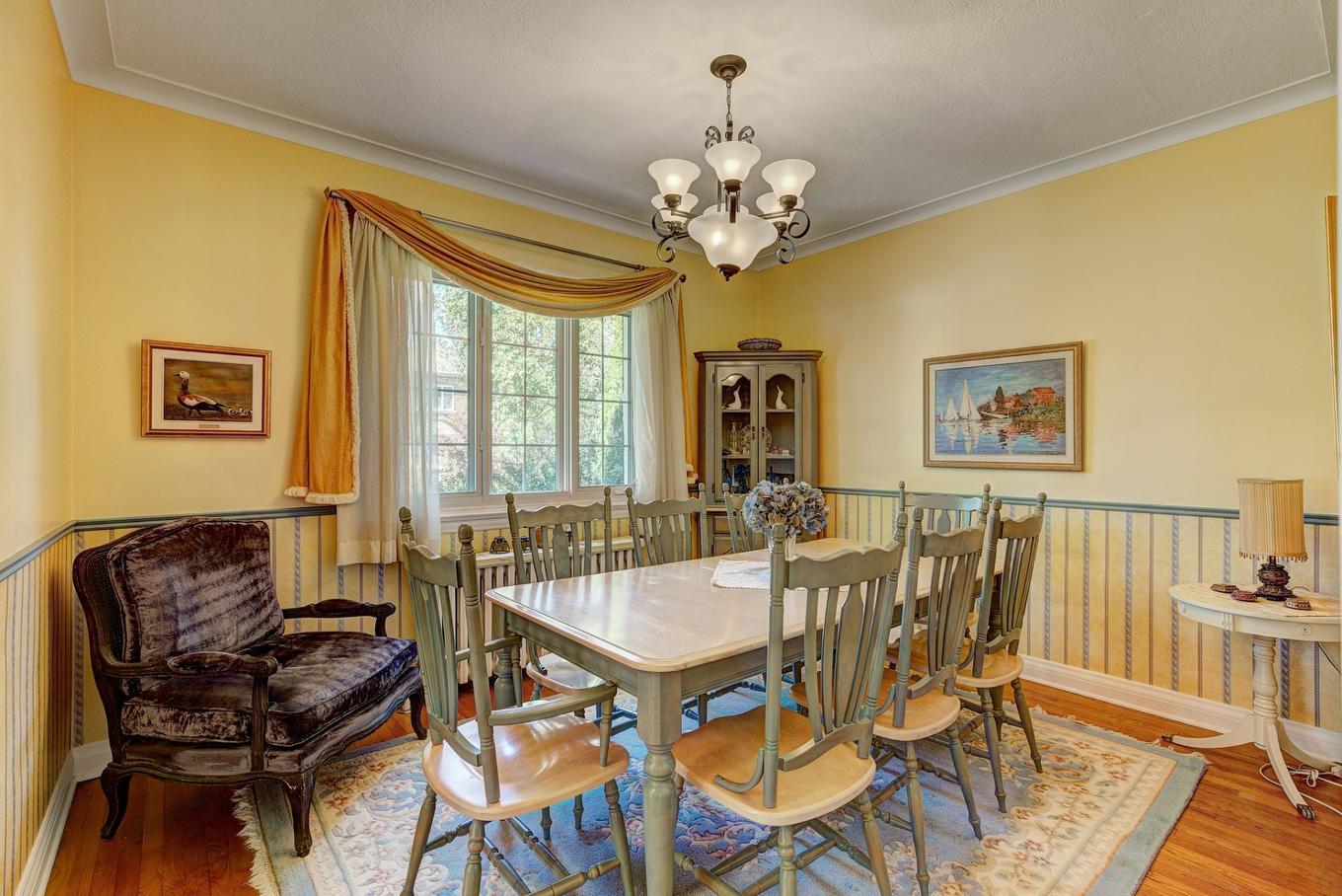Dining room - 212 Av. Kindersley, Mont-Royal, QC - Indoor Photo Showing Dining Room