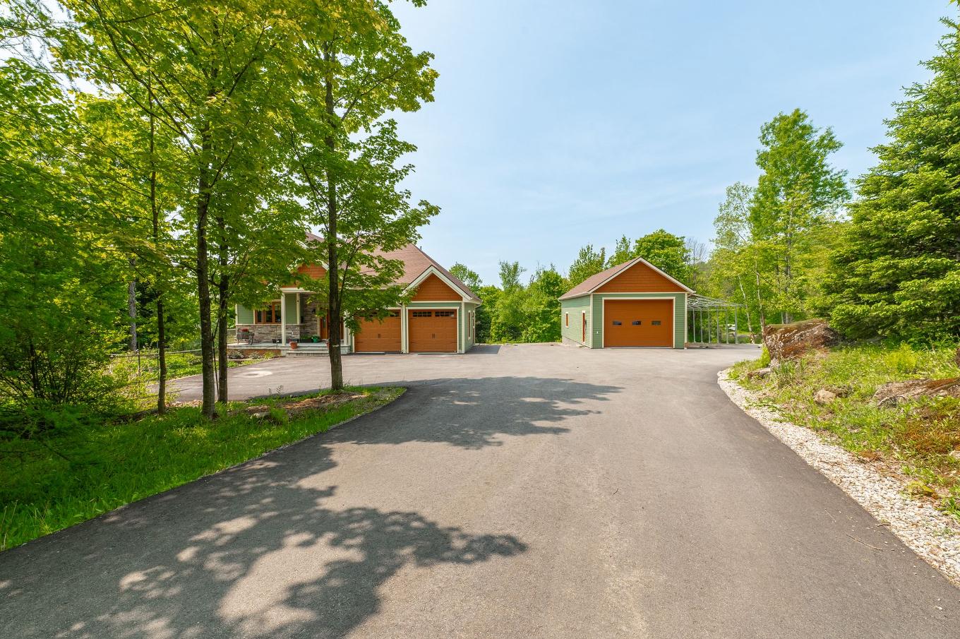 Backyard - 113 Mtée Des Samares, Sainte-Agathe-Des-Monts, QC - Outdoor