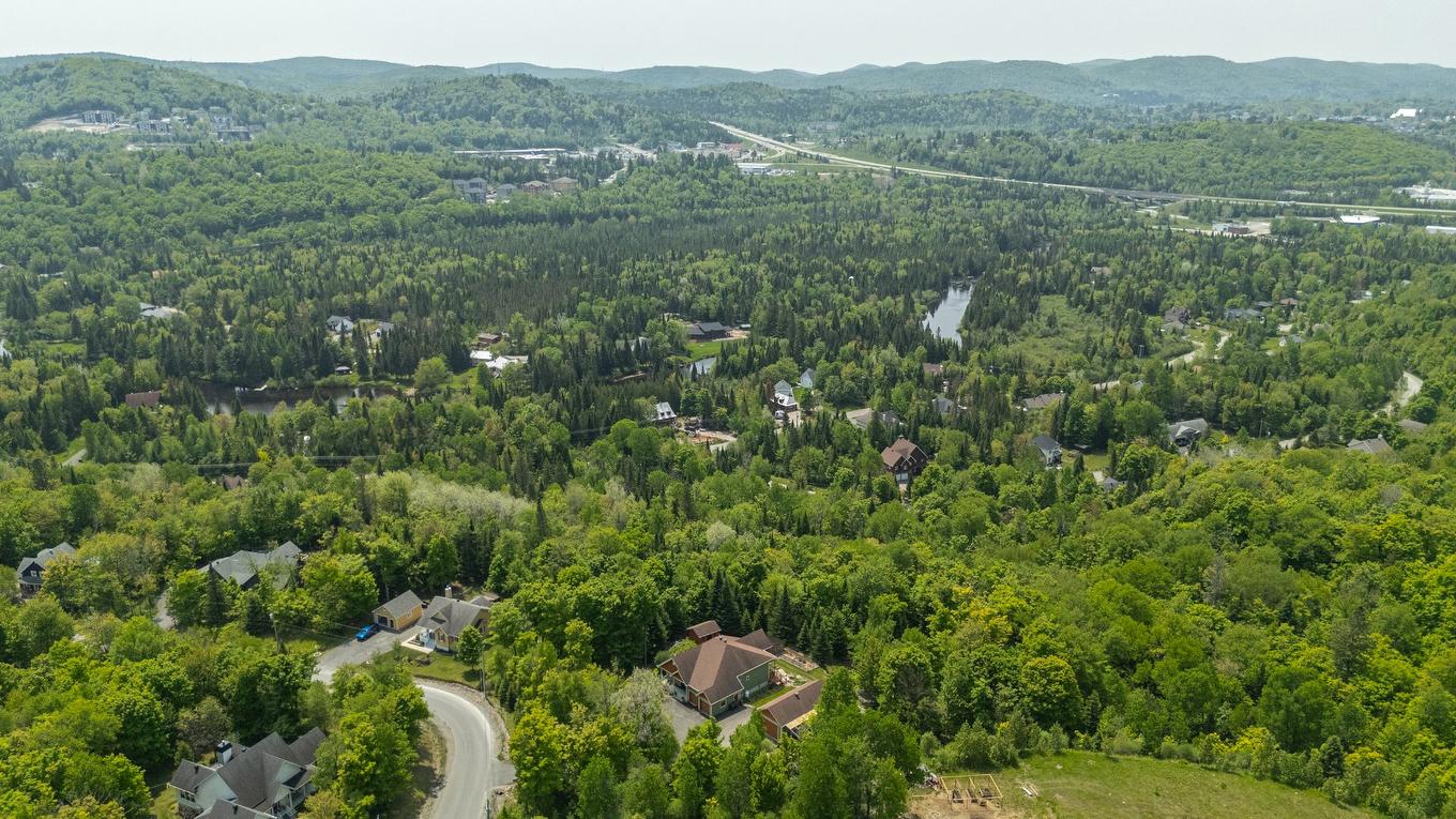 Aerial photo - 113 Mtée Des Samares, Sainte-Agathe-Des-Monts, QC - Outdoor With View